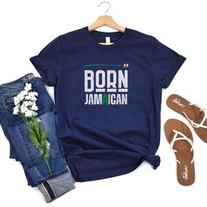 Born Jamaican, Unisex t-shirt, Jamaica Shirt, Jamaica souvenir
