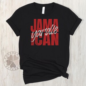 Jamaican (Yardie) Unisex T-Shirt, Jamaica  Patois T, Jamaica Tee, Crewneck T-Shirt, Gifts for Jamaican friend, Christmas gift for a Jamaican