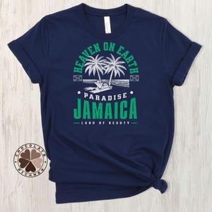 Heaven on Earth Jamaica  Unisex T Shirt, Jamaican Shirt, Gift for Jamaican, crewneck Shirt, Jamaican clothing, Christmas gift for a Jamaican