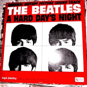 Hard days night 1964 - Etsy 日本