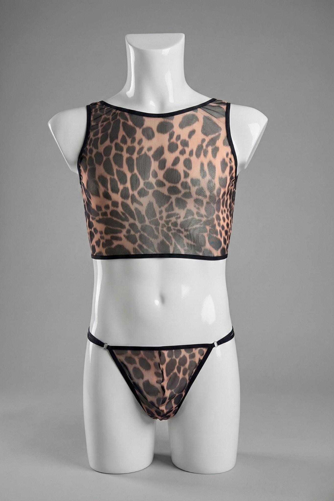 Mutandine con stampa leopardo - Biancheria intima elegante e confortevole
