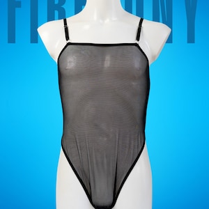 Sexy Mens Mesh Bodysuit, Black Fishnet Bodysuit for Men, Mens lingerie, Gay lingerie, Men bodysuit leotard, Sheer man underwear, Gay clothes