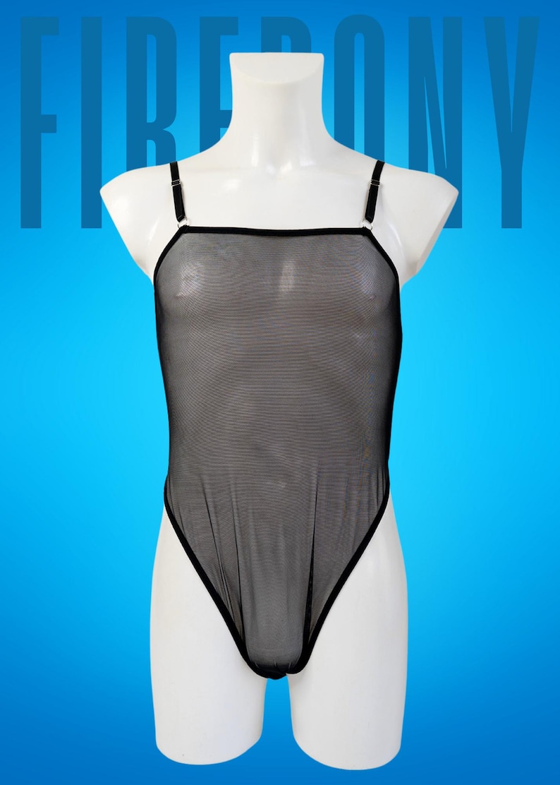 Sexy Mens Mesh Bodysuit, Black Fishnet Bodysuit for Men, Mens lingerie, Gay lingerie, Men bodysuit leotard, Sheer man underwear, Gay clothes Black