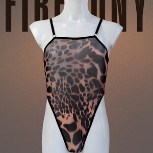 Sexy Mens Mesh Bodysuit, Black Fishnet Bodysuit for Men, Mens lingerie, Gay lingerie, Men bodysuit leotard, Sheer man underwear, Gay clothes Leopard