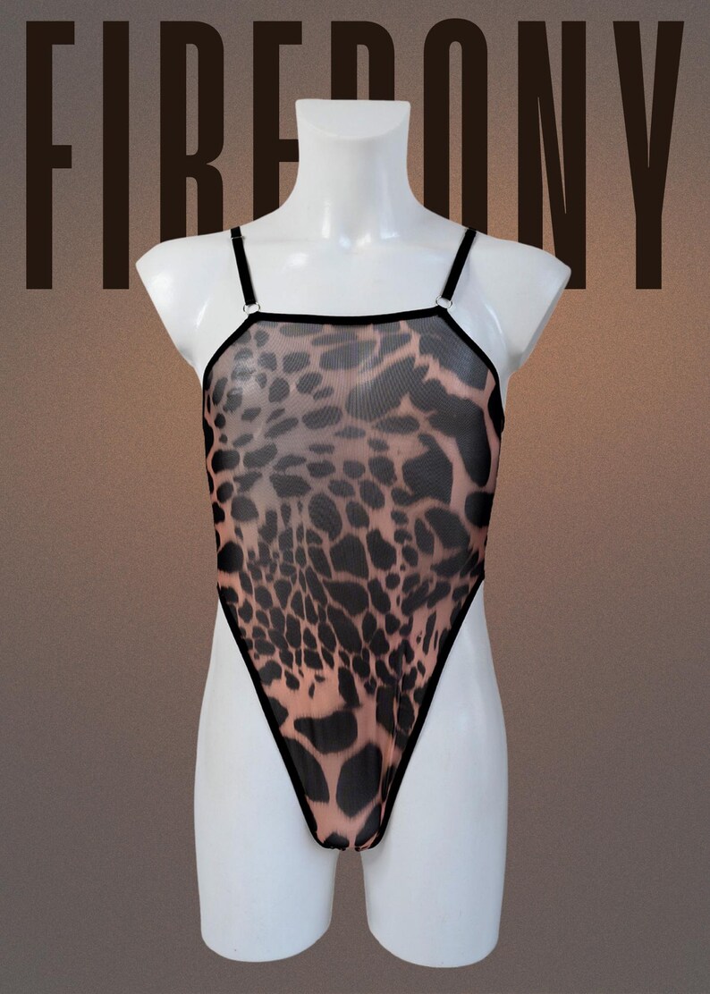 Sexy Mens Mesh Bodysuit, Black Fishnet Bodysuit for Men, Mens lingerie, Gay lingerie, Men bodysuit leotard, Sheer man underwear, Gay clothes Leopard