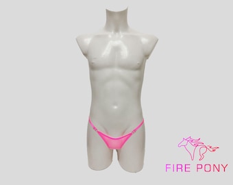Microtanga, lencería femenina, bragas sissy, suspensorios, lencería transparente para hombre, bragas transparentes, Fireponyshop, lencería sexy para hombre