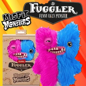 Fuggler Misfit Monsters Mr Screech Soft Toy Brand New - Genuine