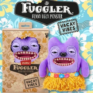 Vacay Vibes Fuggler - Greedy Grinner - NUEVO y genuino - Monstruos feos y divertidos