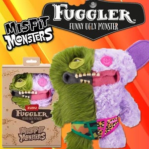 Fuggler Misfit Monsters Captain-Undergrin Soft Toy Brand New - Genuine