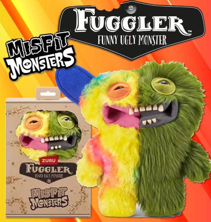 Fuggler Misfit Monsters Grinnero Mcgoo Soft Toy Brand New