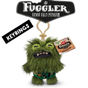 Fuggler Count Underoo McGoo Keychain Monster Keyring Keychain With Underpants Clip On