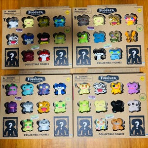 Juego de minifiguras coleccionables de Fuggler x 48 (4 x juegos de 12) Nuevo y sellado