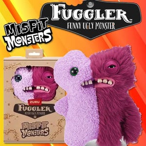 Fuggler Misfit Monsters Gaptooth Weirdo Soft Toy Brand New - Genuine