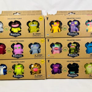 6 x 3 Packs (18 in total)  Fuggler Funny Ugly Monster Collectible Figures