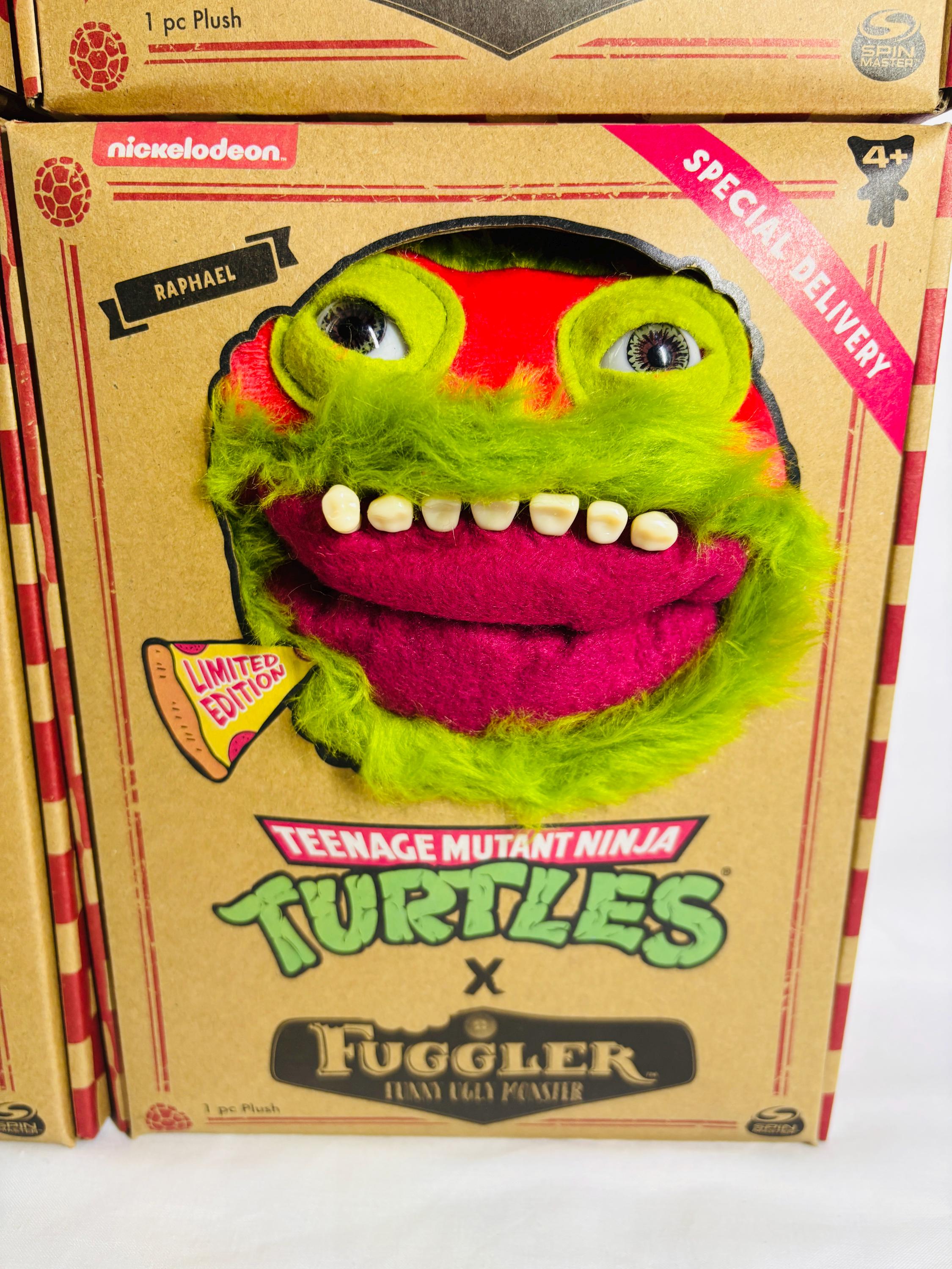 TMNT Fugglers - Full Set of 4 - Complete Set of Ninja Turtle Fugglers ...