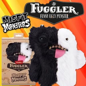 Fuggler Misfit Monsters Wide Eyed Boogah Soft Toy Brand New - Genuine