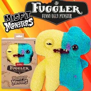 Fuggler Misfit Monsters Squidgetooth Soft Toy Brand New - Genuine