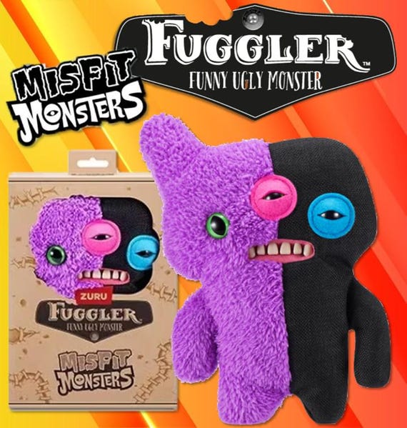Fuggler Misfit Monsters Reekalien Soft Toy Brand New - Genuine - Etsy