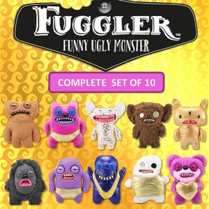 COMPLETE SET of 10 Gold Fuggs - Gold Fugglers - Brand New - Official Product