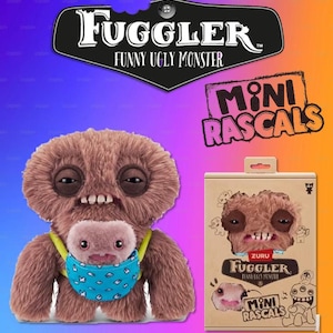 Mini Rascals - Fuggler Funny Ugly Monster: Squidge! Brand New!