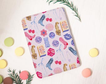 Various Objects Kindle Case,PaperWhite 6.8'' 5/7/8/10th Cover,Clear Back Sleeve,Colorsoft KPW6 Gen11 2019/2024 Personalized Gift for Her