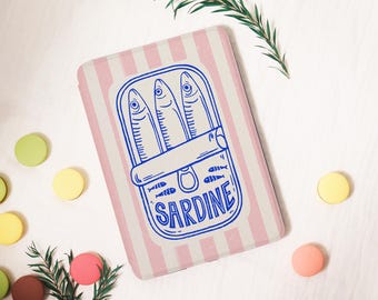 Sardine Can Kindle Case,PaperWhite 6.8&#39;&#39; 5/7/8/10th Cover,Clear Back Sleeve,Colorsoft KPW6 Gen11 2019/2024 Personalized Gift for Her