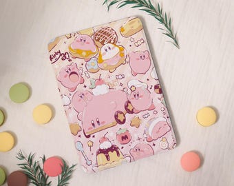 Cartoon Pattern Kindle Case,PaperWhite 6.8'' 5/7/8/10th Cover,Clear Back Sleeve,Colorsoft KPW6 Gen11 2019/2024,Personalized Gift for Her