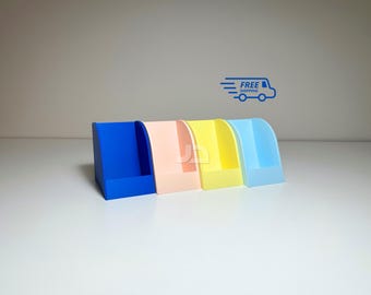 Yoto Card Storage Stand | Audio Card Holder for Children | Colorful Yoto Card Organizer | Story Card Display Rack | Kids Room Accessory