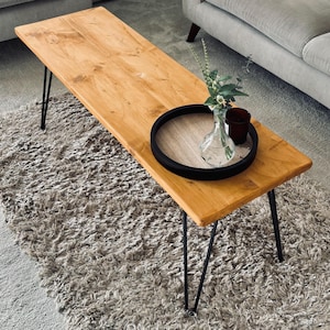 Industrial style coffee table