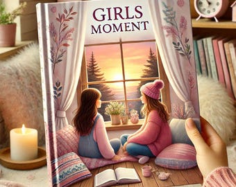 girls moments coloring book, coco wyo girls moments coloring book, bold and easy, instant download pdf, digital download, 40 pages download