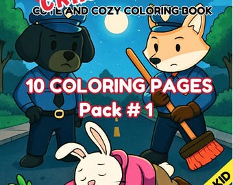 Dibujos para colorear de humor negro sobre escenas de crimen para adultos (PDF)