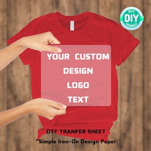 Custom Logo Dtf Transfer, – PYour Logo Heat Transfer  |ron On Your Logo Heat Transfer Logo, Your Logo Press On