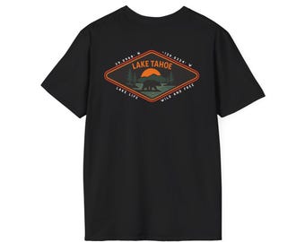 Wild and Free Lake Tahoe Bear T-Shirt
