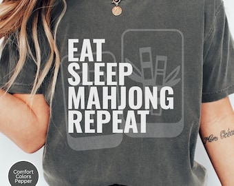 Mahjong Comfort Colors Shirt, Gamenight Shirt, Mahjong Tournament, Mahjong Group Gift, In My Mahjong Era, Funny Mahjong, Mah-Jongg Player