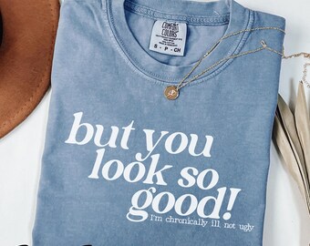 Grappige chronische ziekte comfort kleuren shirt, grappige medisch dure zeldzame ziekte tshirt, Spoonie Merch