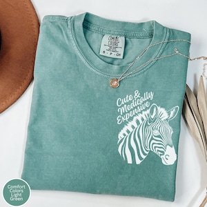 Funny Medically Expensive Zebra Rare Disease Comfort Colors Shirt Spoonie Merch Chronic Illness Tshirt Flare Day Medical Mystery Womens Tee