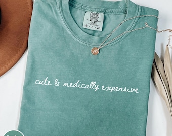 Funny Medically Expensive Rare Disease Comfort Colors Shirt, Spoonie Merch, Chronic Illness Tshirt, Flare Day, Medical Mystery, Womens Tee