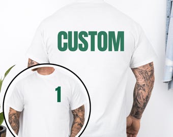 CUSTOM Name Caddie Tshirt, Personalized Caddie Costume, Simple Golf Costume, Caddie Golf Shirt,  Golf Tee, Personalized Caddie Master Golfer
