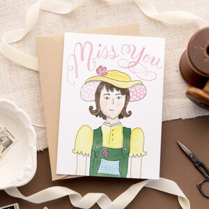 Carte de jardinier vous manquez -- carte simple, lot de 4 et coffret de luxe de 10