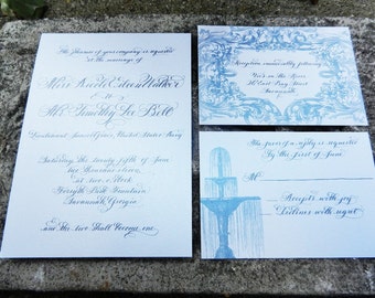 calligraphy invitation cardstock metallic cotton any
