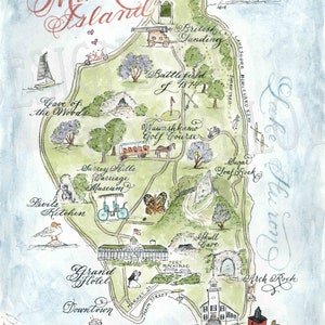 Watercolor Map Prints Personalization image 7