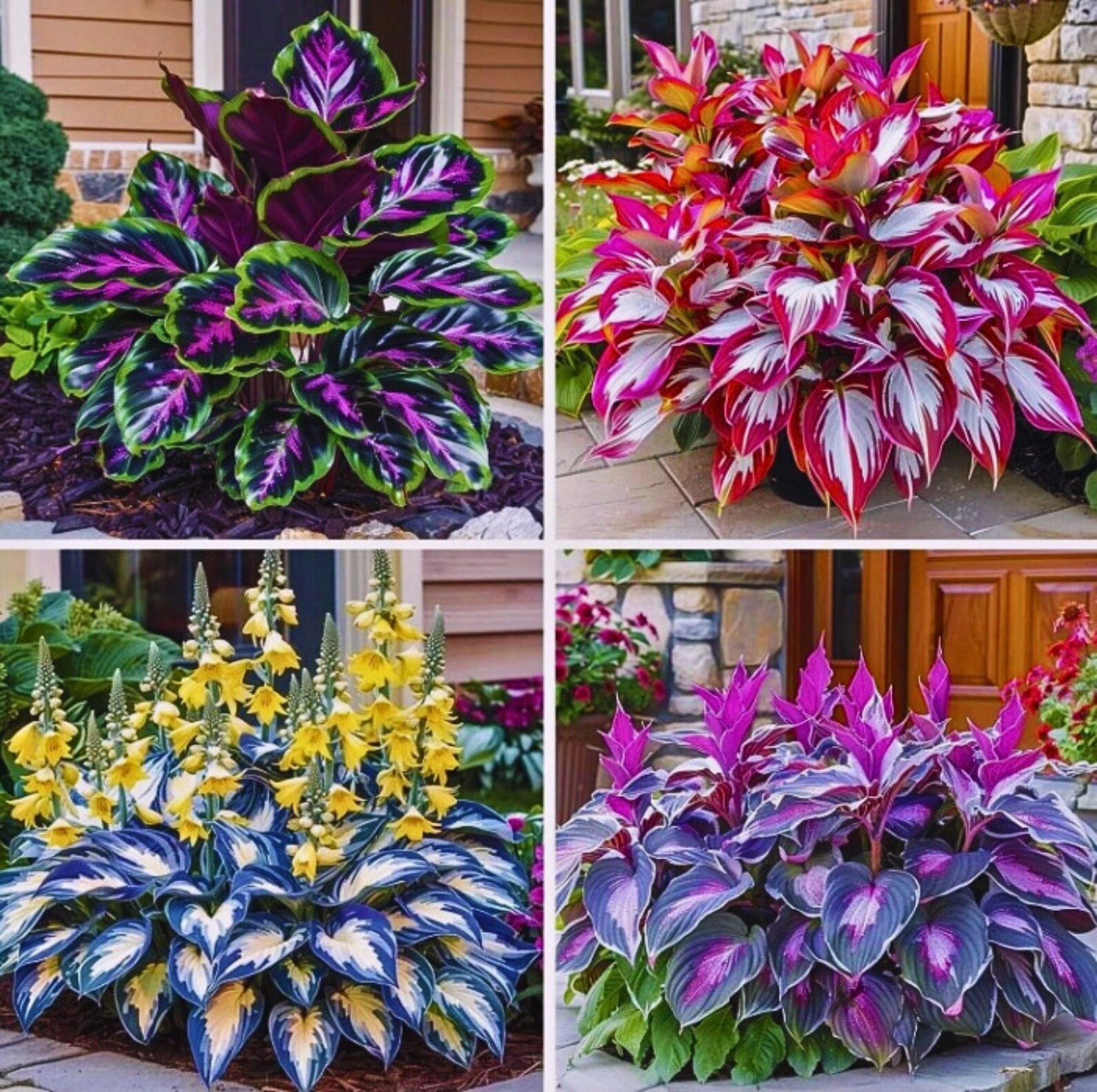 Hosta Perennial Ornamental Outdoor Shade Graden Planting 160 Seeds - Etsy
