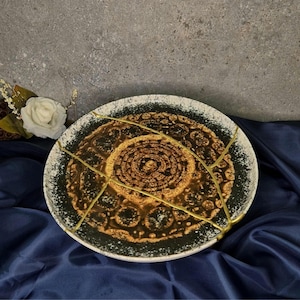 Kintsugi Art Ceramic Bowls Handmade Pottery, Real Kintsugi, Japanese Art, Ceramics Art Tile, Home Decor, Custom Gift, Mother’s Day Gift