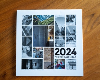 2024 photography small wall calendar (5.5" square)