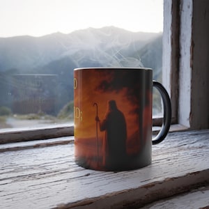 Psalm 23:1 Color Changing Mug - Inspirational Christian Gift