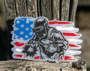 American Welder Car Freshie