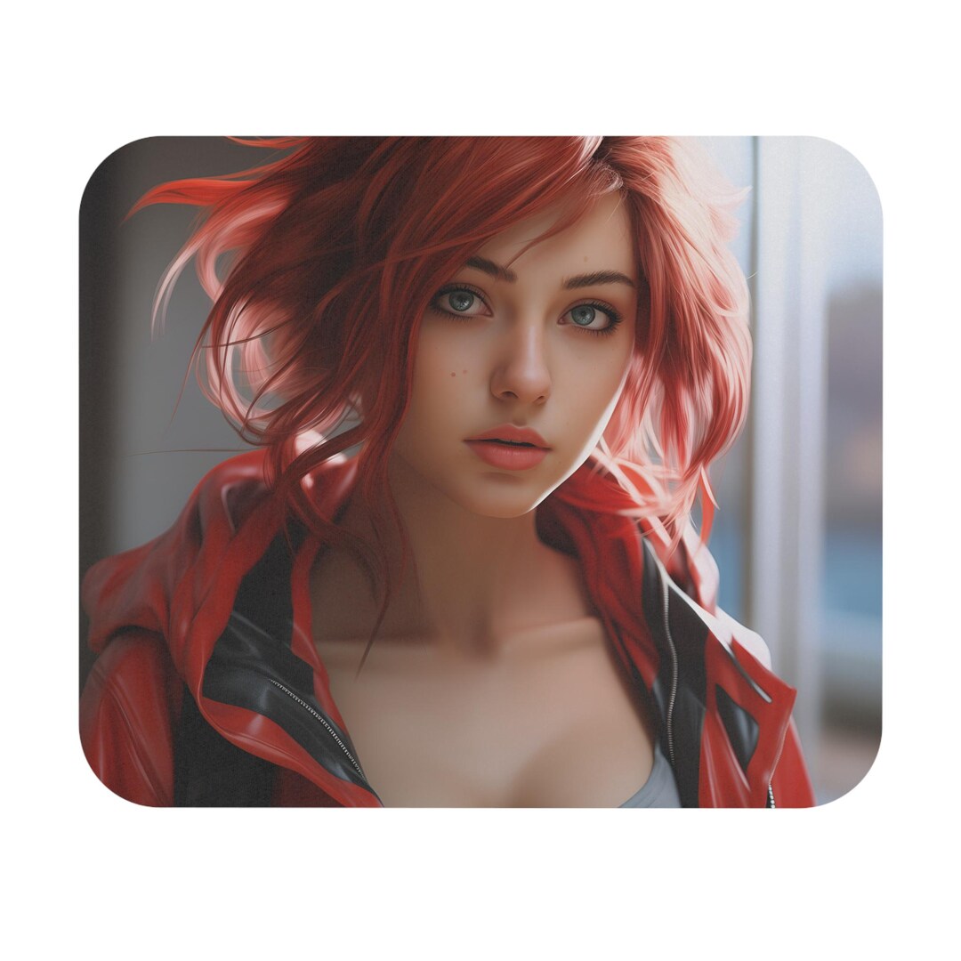 Scarlet Mace Urban Warrior Mouse Pad (rectangle), Gaming Mousepad, Desk ...