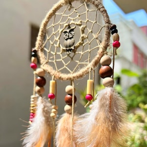 Boho Dreamcatcher Wall Hanging – Headboard & Bedroom Decor, Handmade Gift for Christmas, Holidays, Bohemian Lovers