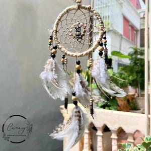 Boho Dreamcatcher Wall Hanging – Headboard & Bedroom Decor, Handmade Gift for Christmas, Holidays, Bohemian Lovers