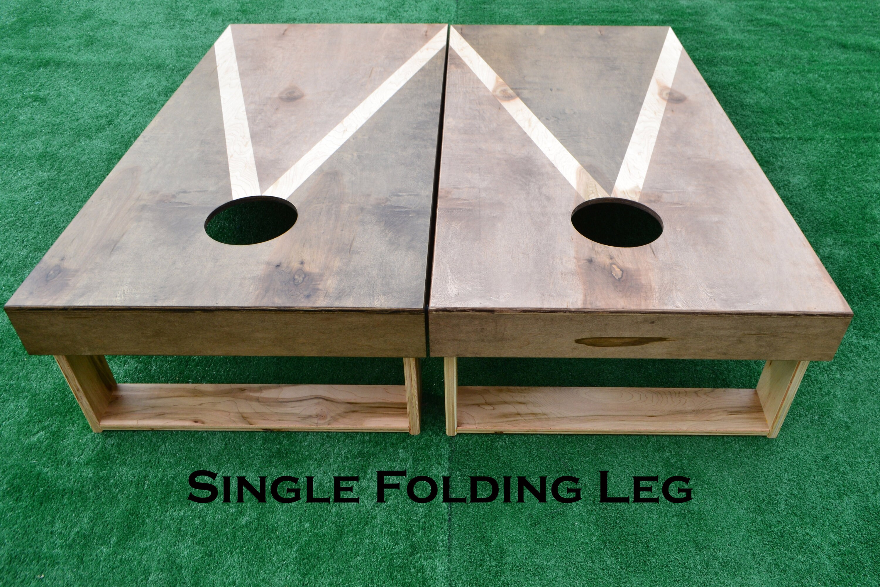 Stained Cornhole Boards Customizable Corn hole Boards /Lawn Etsy